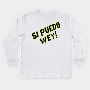 Camisa Graciosa Funny Hispanos Kids Long Sleeve T-Shirt